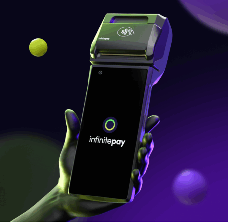máquina de cartão InfinitePay