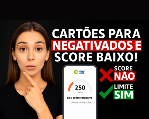 cartão de crédito para negativado